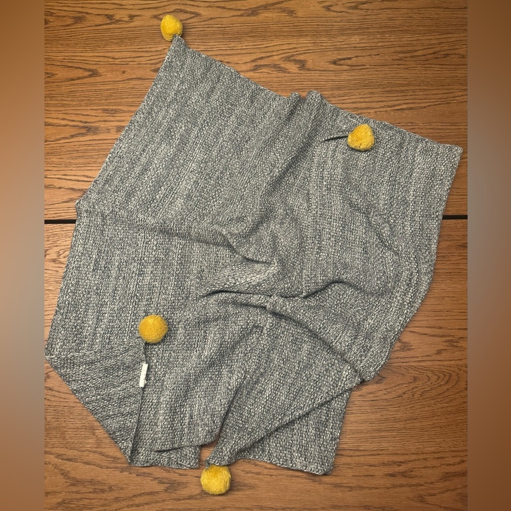 Creative Co-Op Knit Baby Blanket